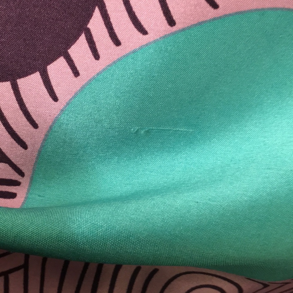 NWT Nicole Miller Silk Spaghetti Dress. - Picture 8 of 8